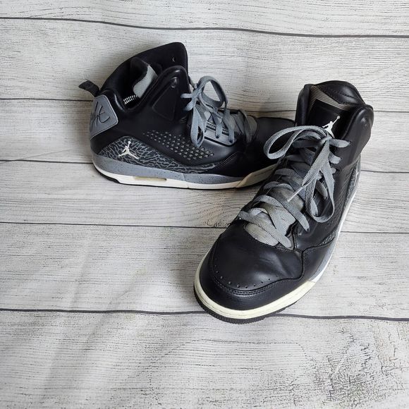 Nike Air Jordan Flight SC-3 Premium Sneakers Shoes Black Gray Size 11 641444-003 main image 9